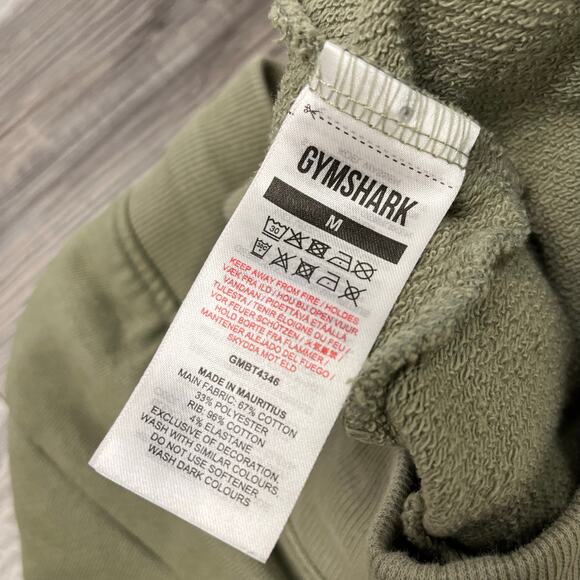 Gymshark Restore Joggers Desert Sage Green Mens M Training Tapered Leg Sweatpant - Picture 4 of 12